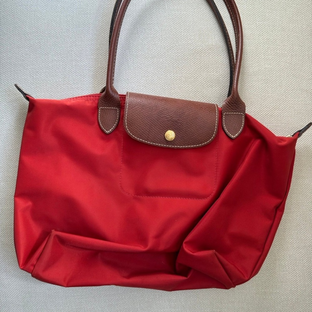 Longchamp le pliage medium nylon shoulder tote